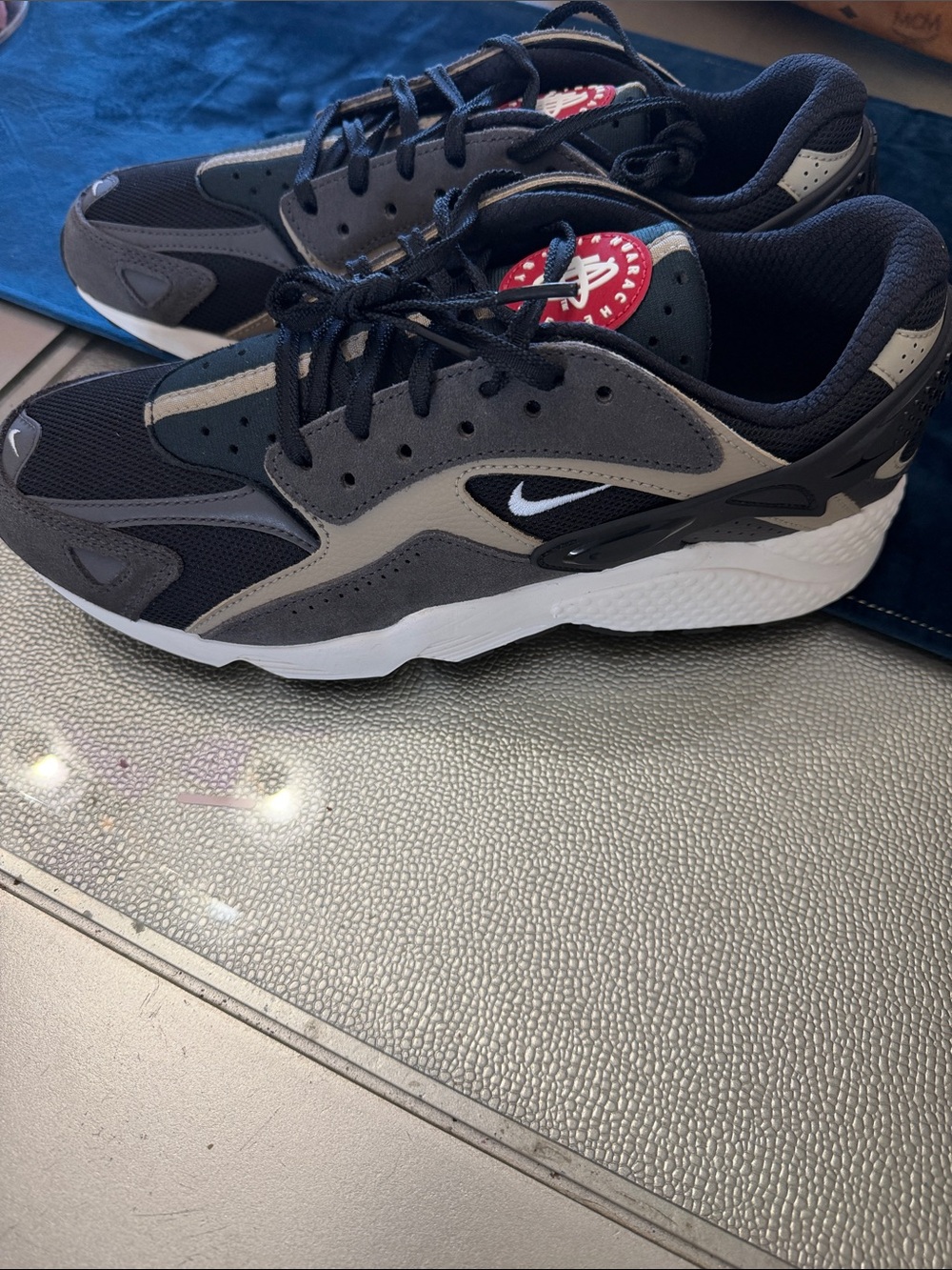 Nike Sneakers in Black, Gray & White